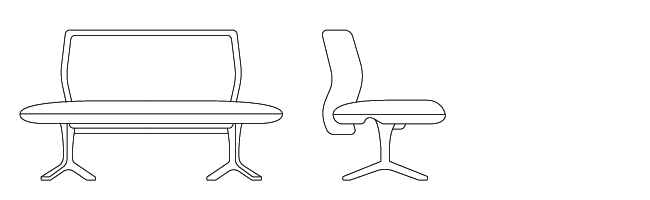 23601 – Two-Seater Bench