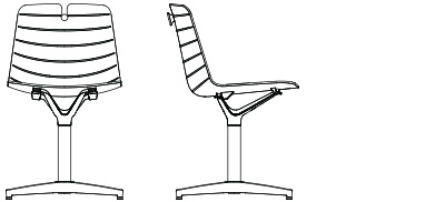 6462 - Four Leg Spoke Base