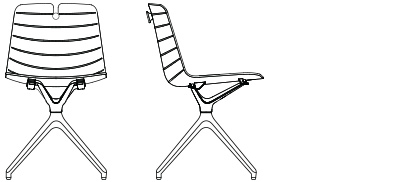 6463 - Four Leg Pyramid Base