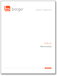 Borgo - Heavenly - Ennis Fabrics - Fabric Card