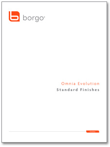 Borgo - Omnia Evolution Standard Finishes - Finish Card