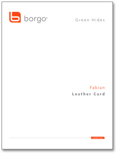 Borgo - Fabian - Leather Card