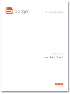 Borgo - Vulcano - Leather Card
