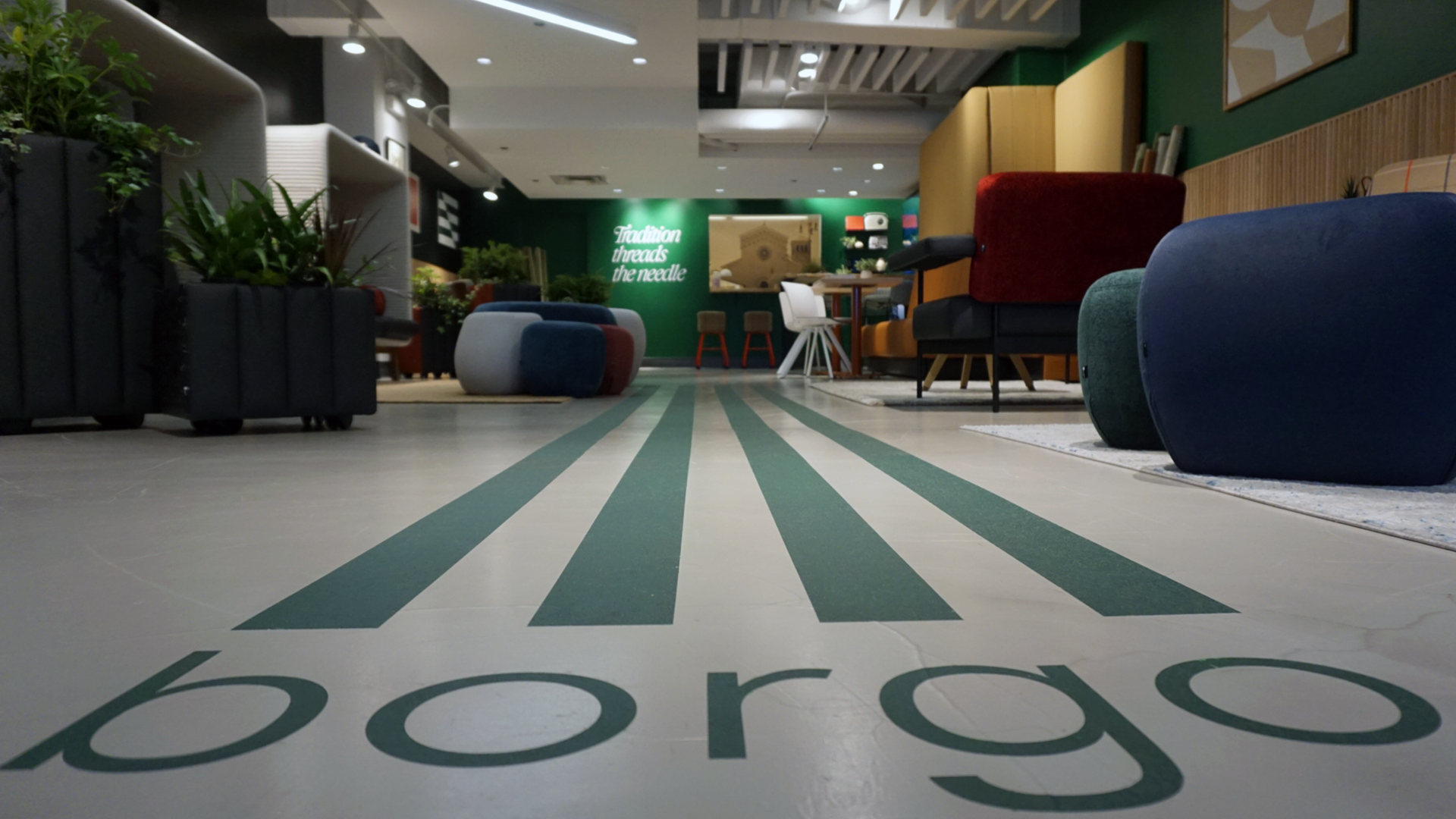Borgo Contract Seating Chicago Showroom at The Mart