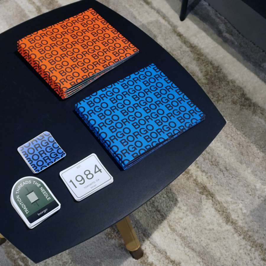 Borgo Chicago Showroom lounge seating